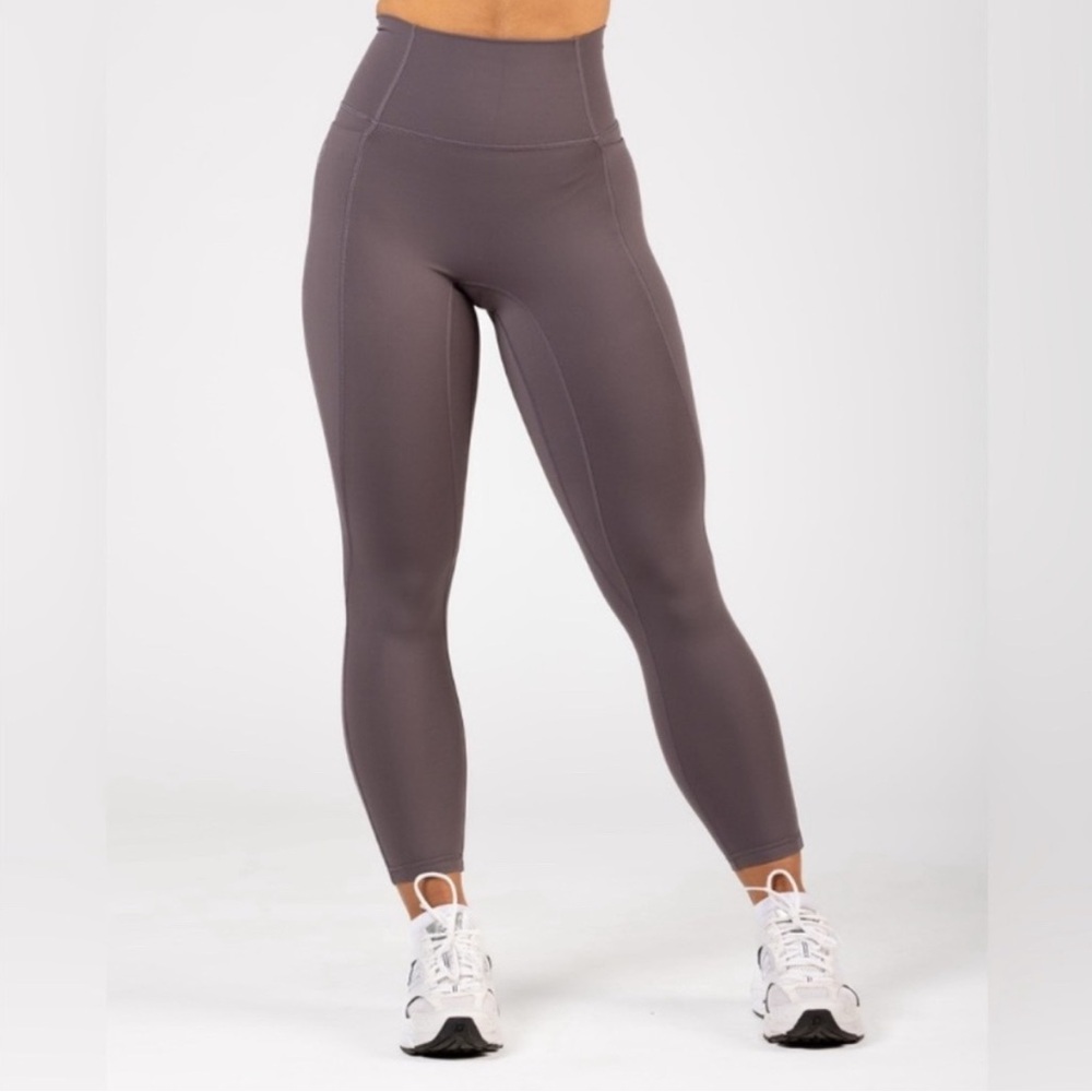 P'tula Purple Leggings High-Waisted Athletic Wear P’tula Leggings